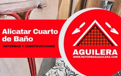 Alicatar cuarto de baños pequeños: consejos.
