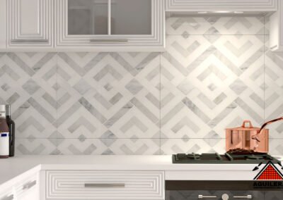 cocina moderna azulejos