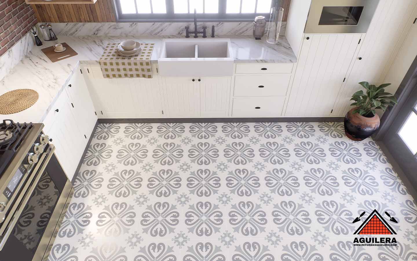 solado reforma cocina